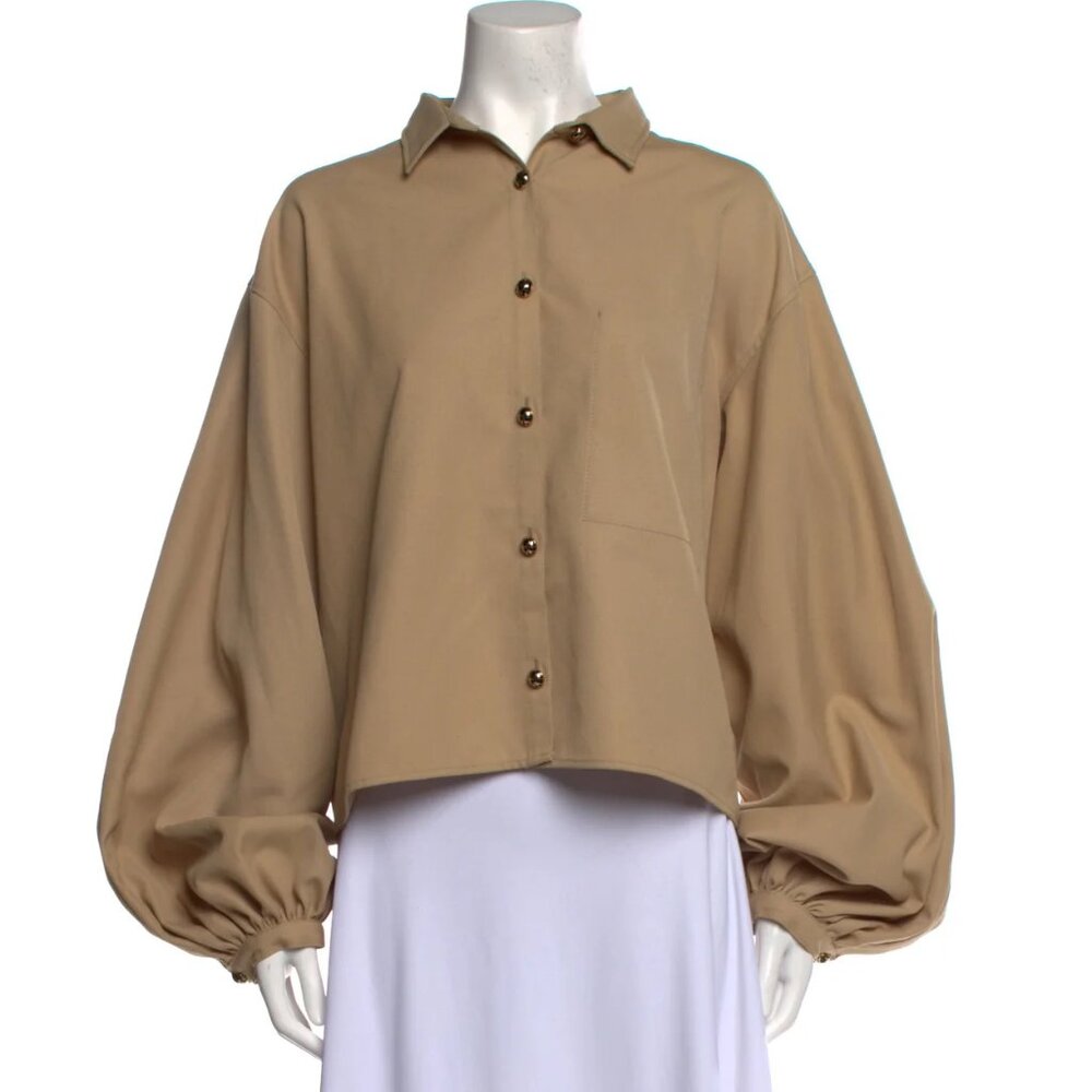 Totême • Long Sleeve Button-Up Top / Jacket • L